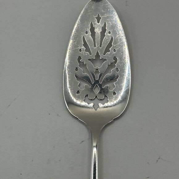 Vintage Tudor Plate Oneida Community BRIDAL WREATH Pie Server Silver Plated - Picture 4 of 8